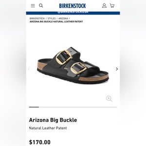 Birkenstock Arizona Big Buckle Black